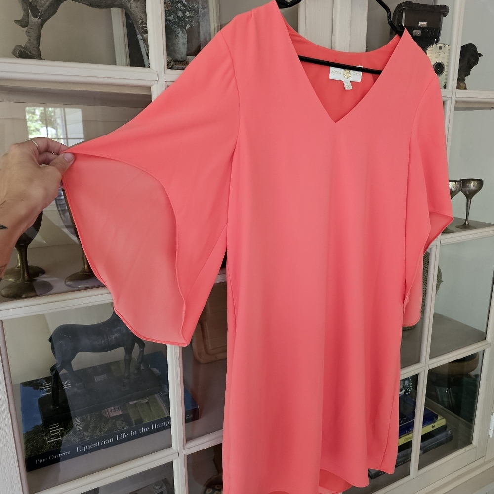 Anna Cate - Meredith S/S Dress - Coral Tea Berry - Picture 9 of 9